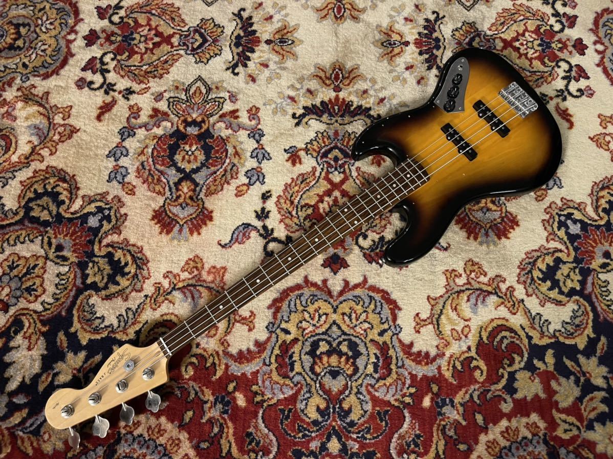 美品 2012年製 Squier by Fender Affinity Jazz Bass スクワイヤー 