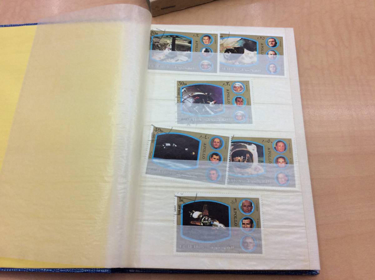 7933 美品 世界の宇宙開発切手 ブック SPACE EXPO 1978 切手セット