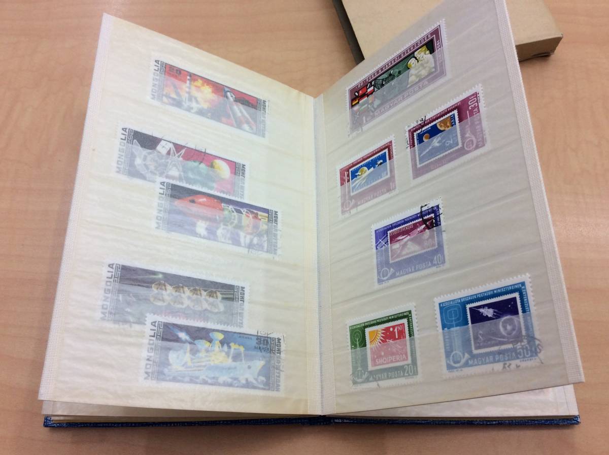 7933 美品 世界の宇宙開発切手 ブック SPACE EXPO 1978 切手セット