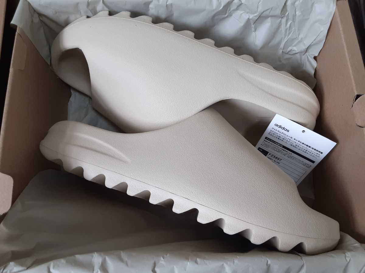 新品 未使用 adidas YEEZY SLIDE サンダル BONE FZ5897 28.5(28.0cm 