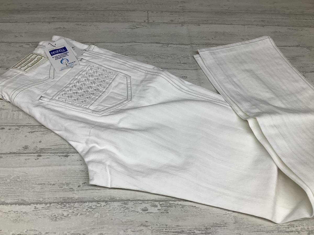 数量限定，100%新品 激レア アウトレット処分 santafeサンタフェ 定価21 000円 白のカジュアルパンツ 35表示 ウエスト92cm程(Lサイズ)｜売買されたオークション情報、yahooの商品情報をアーカイブ公開 - オークファン Lサイズ