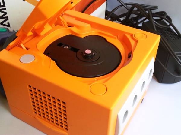 ■任天堂ゲームキューブ セット オレンジ ★コントローラー２個_2