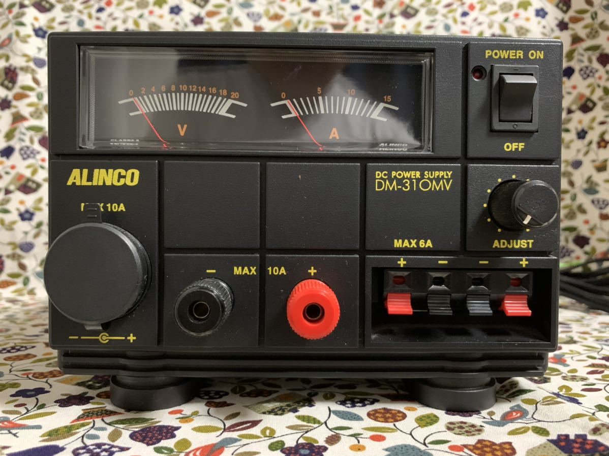 アルインコ 安定化電源： DM-310MV 中古品 1台 アマチュア無線 ホビー