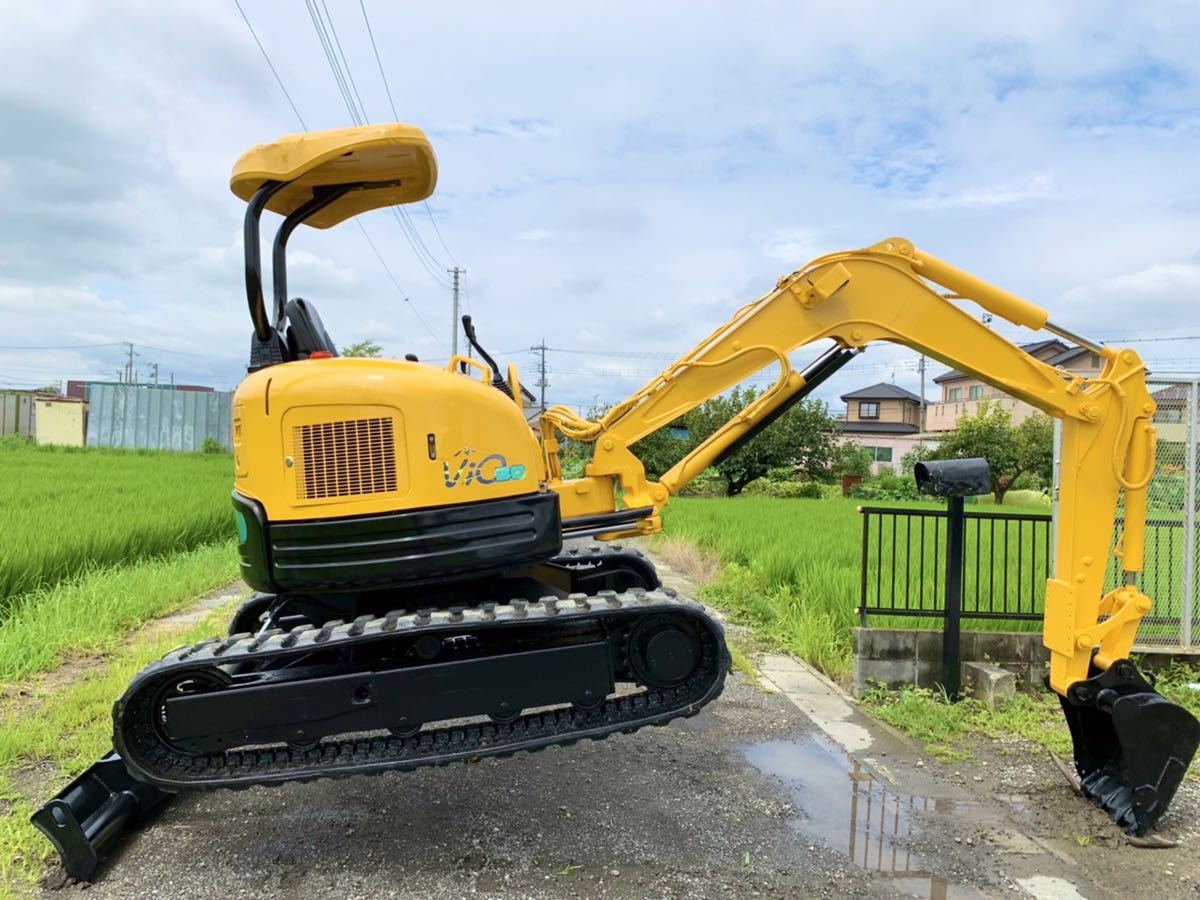 ヤンマー油圧ショベルvio30-1(3tクラス)