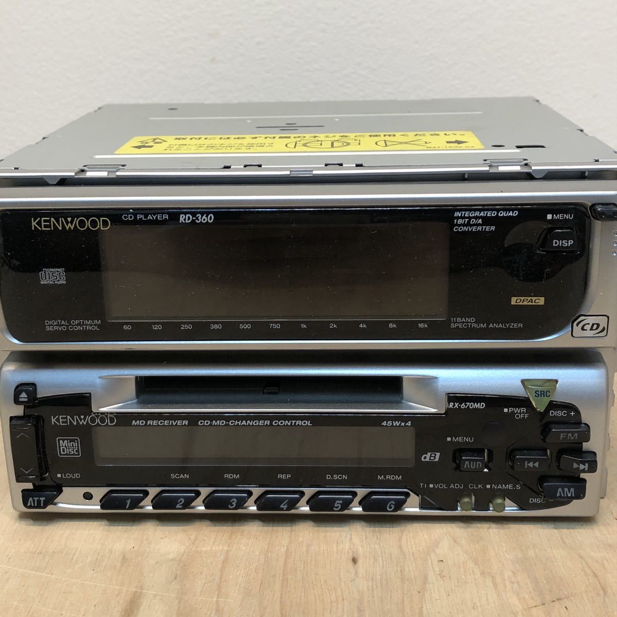 RD-360 KENWOOD RX-760MD - CD Kenwood ケンウッド CD⁄MD 公式通販 