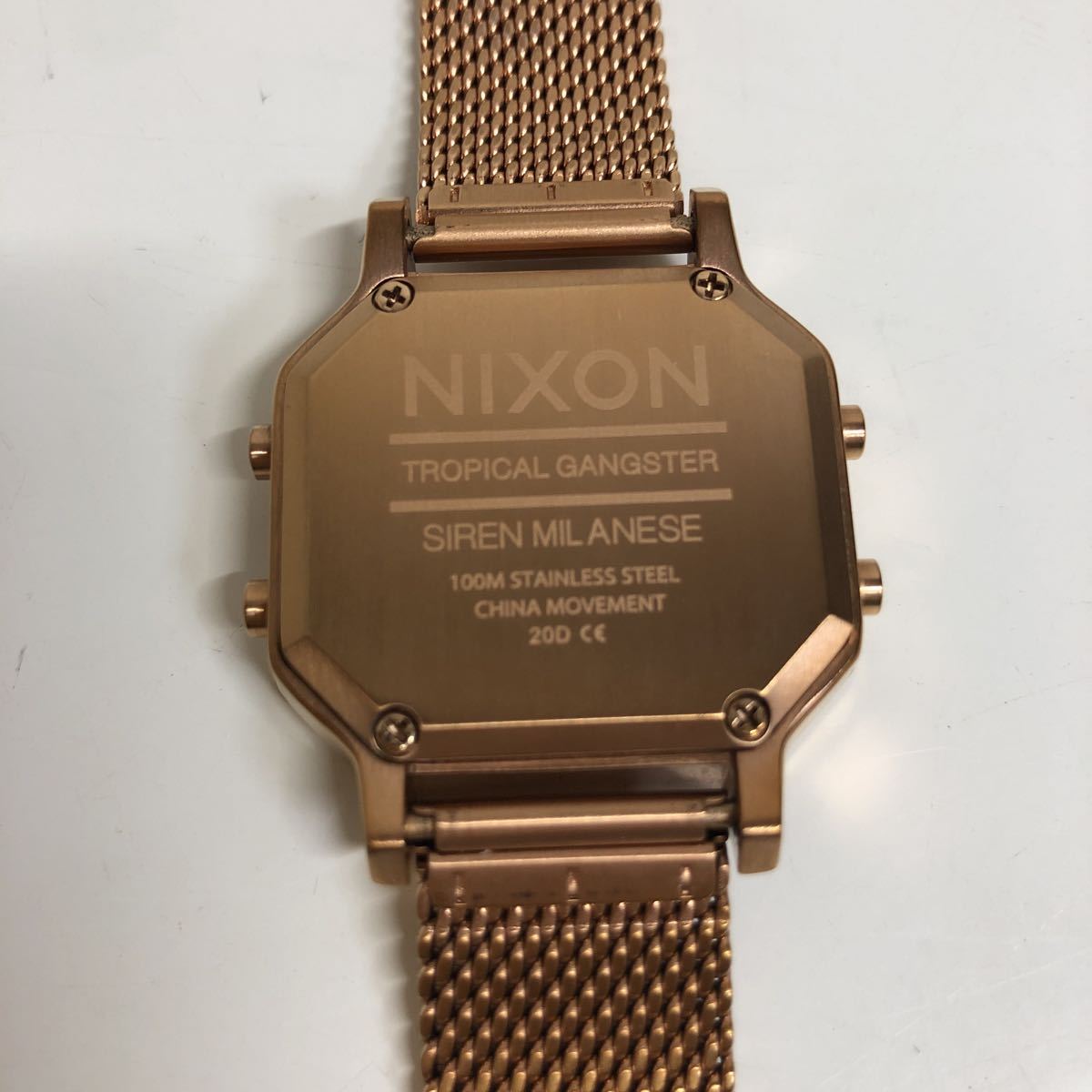 NIXON(ニクソン) 箱 取説 付 NIXON ニクソン SIREN MILANESE A1272-897 