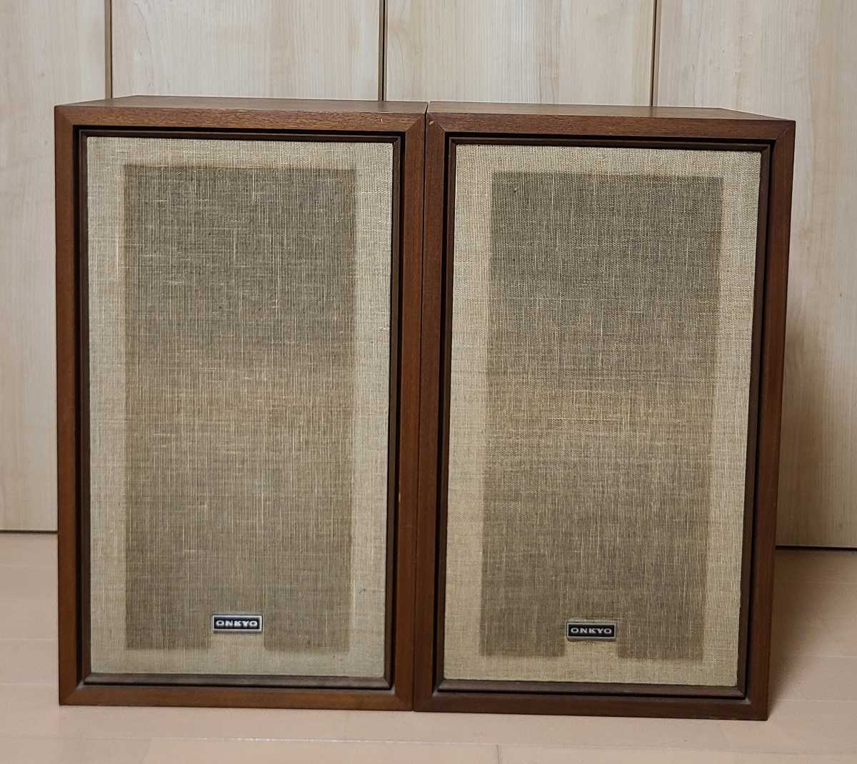 引取OK】 ONKYO オンキョー 3WAY SPEAKER SYSTEM MODEL E-63A MKⅡ 