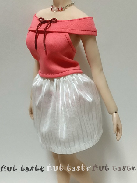 定番，セール PHICEN 1/6ドール衣装 ファイセン 濃ピンク系&times;ホワイトスカート 銀鎖&times;ビーズ連(クールガール)｜売買されたオークション情報、yahooの商品情報をアーカイブ公開 - オークファン クールガール
