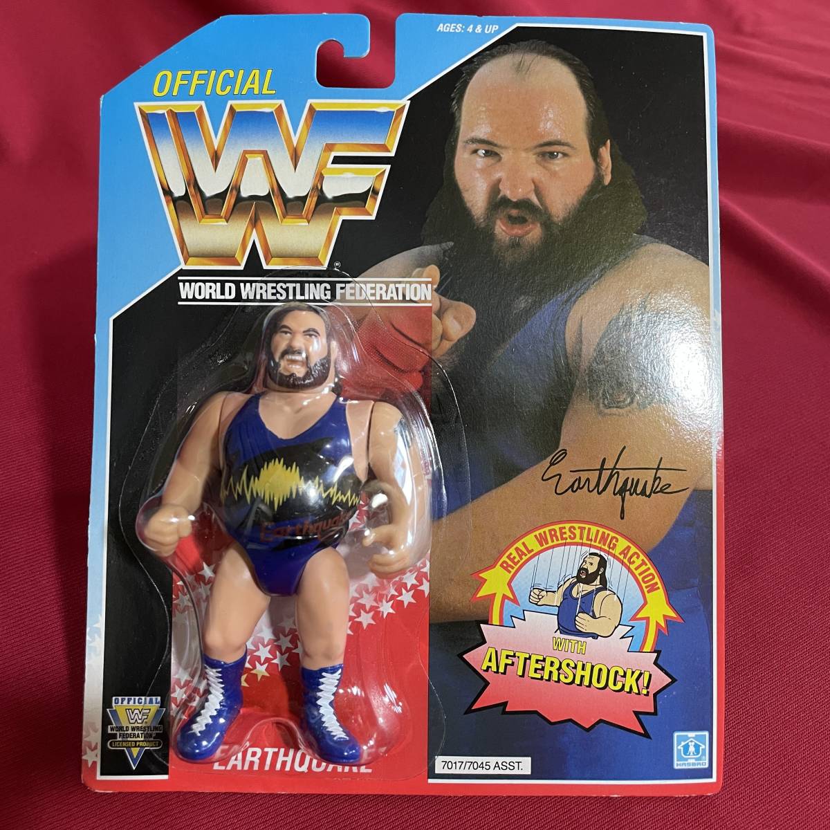 Action WWF Hasbro Earthquake WWE - Wrestling 0 | 1 90s HASBRO