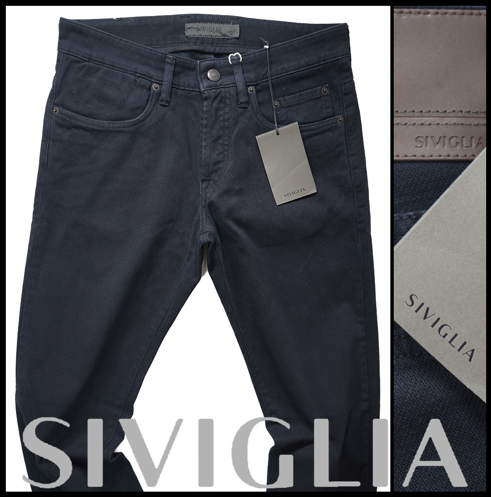 【超激得，SALE】 3万 SIVIGLIA シビリア 伊製/高級感と清潔感を併せ持つ佇まい/ウォッシュドコットンストレッチ5ポケットパンツ31/78‐80㎝/a1095(Mサイズ)｜売買されたオークション情報、yahooの商品情報をアーカ Mサイズ