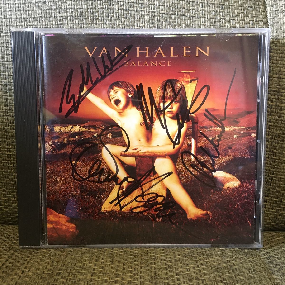 VAN 直筆 HALEN レア Halen ヴァン・ヘイレン van Van - バンヘイレン 
