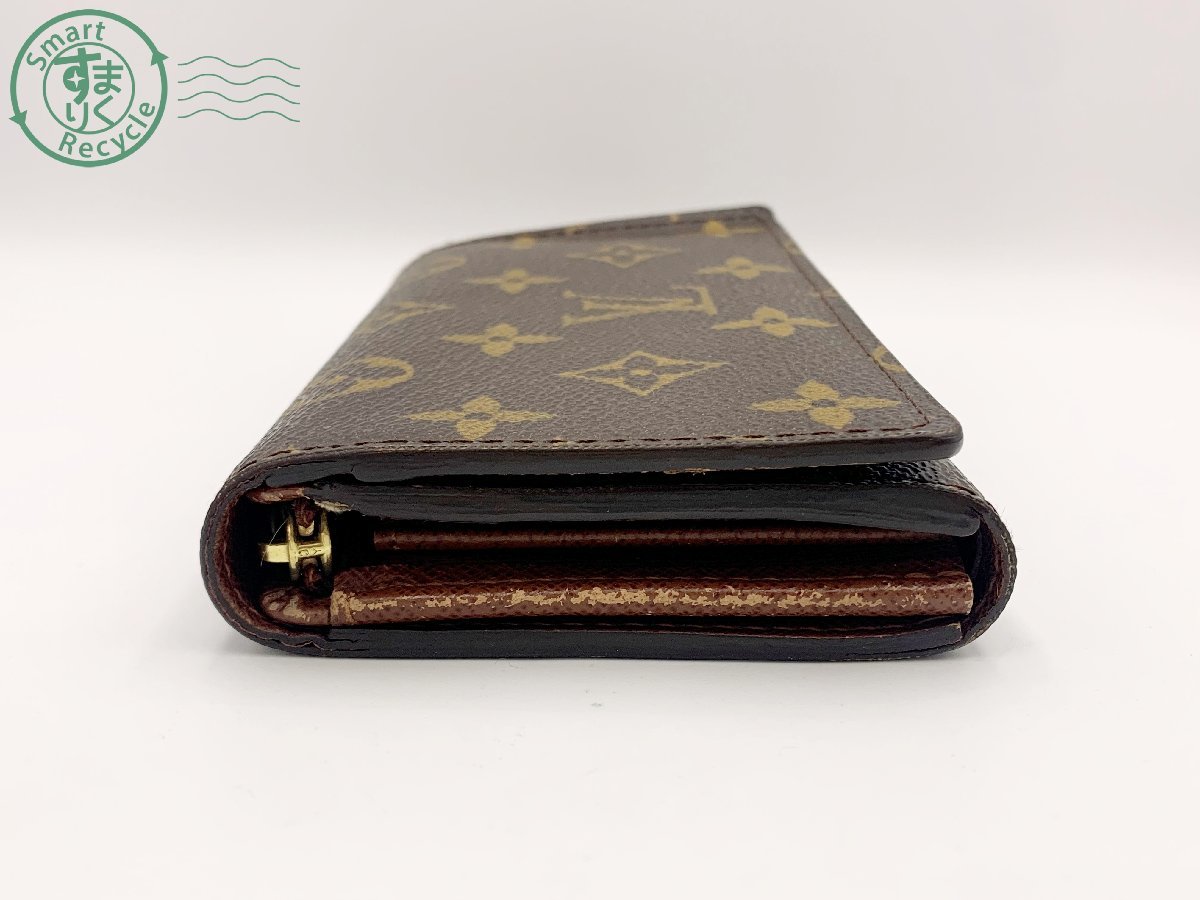 0830958　〇 Louis Vuitton ルイヴィトンモノグラム ポルトフォイユトレゾール モノグラム M61736 財布 CA0095 ブランド品 中古 VUITTON ルイヴィトン モノグラム SALE]ヴィトン Vuitton 小物