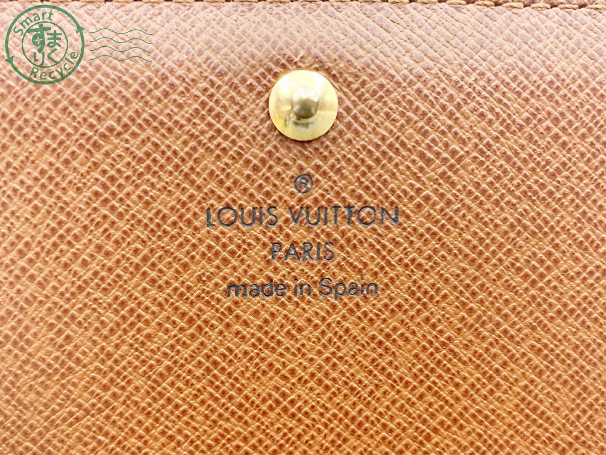 0830958　〇 Louis Vuitton ルイヴィトンモノグラム ポルトフォイユトレゾール モノグラム M61736 財布 CA0095 ブランド品 中古 VUITTON ルイヴィトン モノグラム SALE]ヴィトン Vuitton 小物