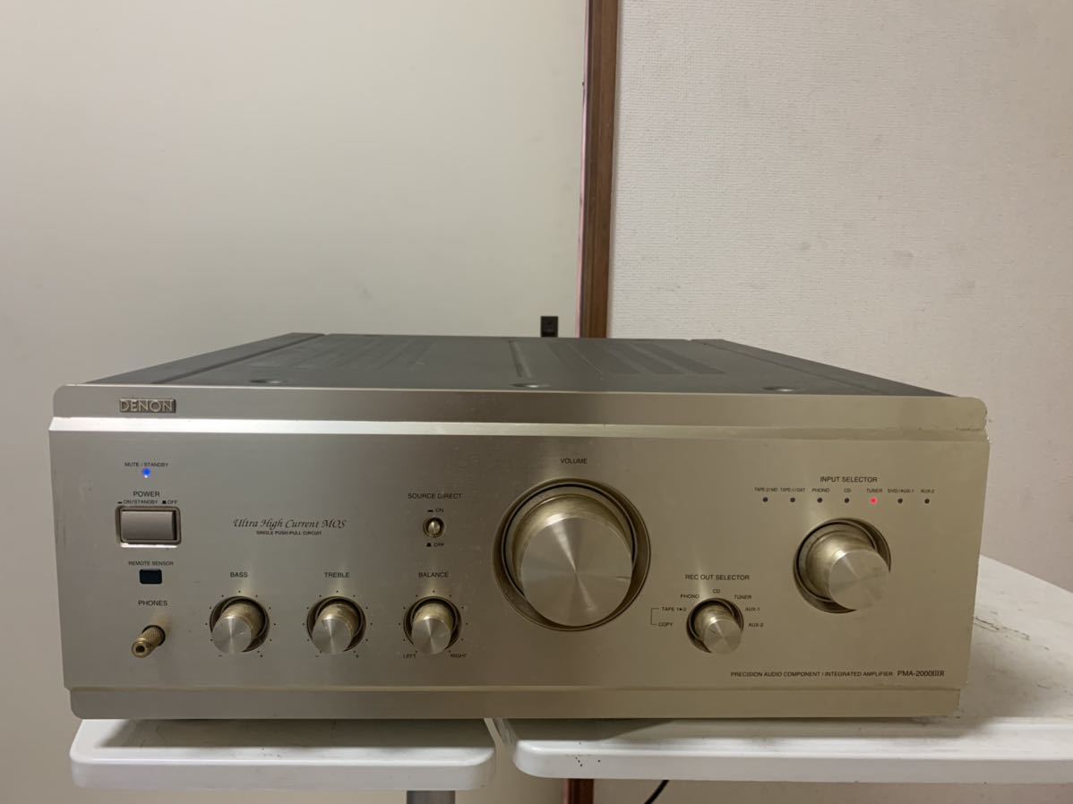 お買い得，新作登場 DENON PMA-2000IIIR プリメインアンプ ジャンク(DENON)｜売買されたオークション情報、yahooの商品情報をアーカイブ公開 - オークファン DENON