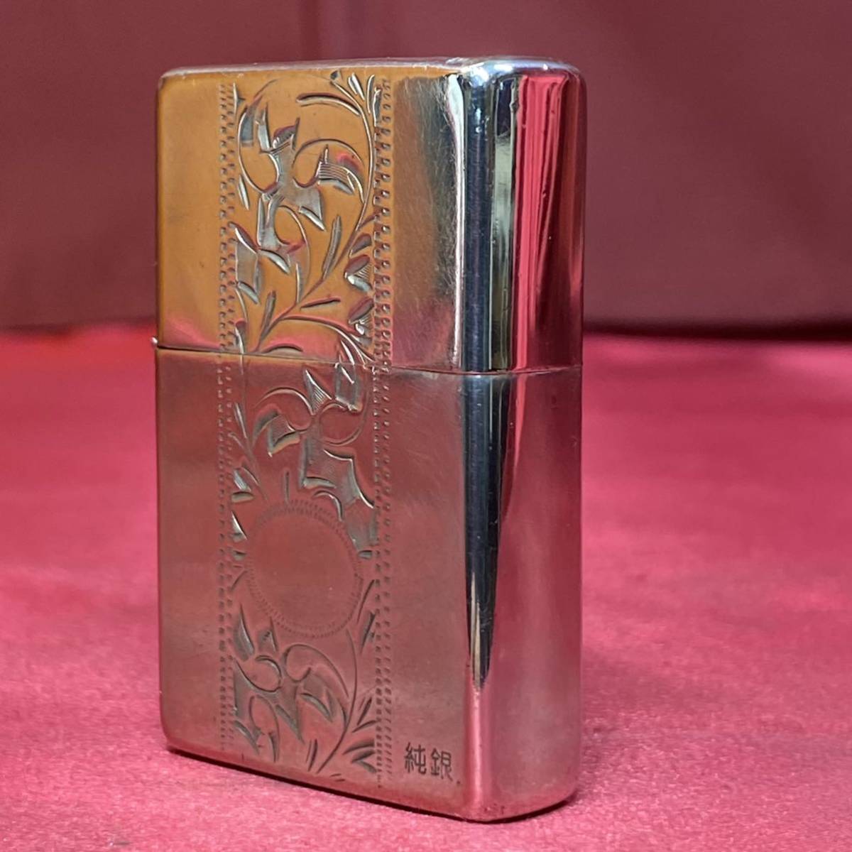 ZIPPO STERLING シルバー SILVER 2005年製 スターリング チューニング 