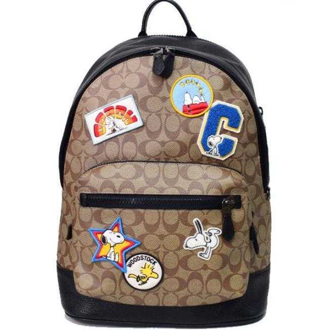 COACH C4030 コーチ シグネチャー ピーナッツ コラボ スヌーピー 