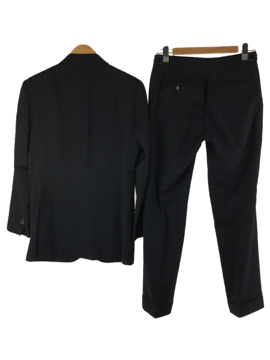 POLO RALPH LAUREN◆イタリア製/パンツリペア有/スーツ/38/ウール/ネイビー/ストライプ