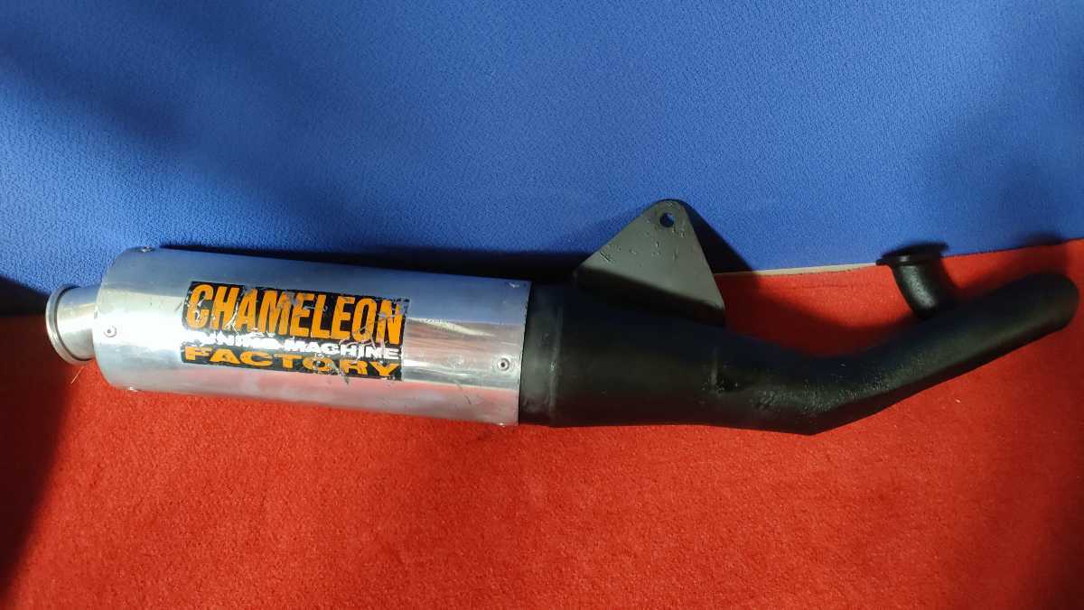 アドレスV100 カメレオンファクトリー ボンネビル スポーツマフラー 