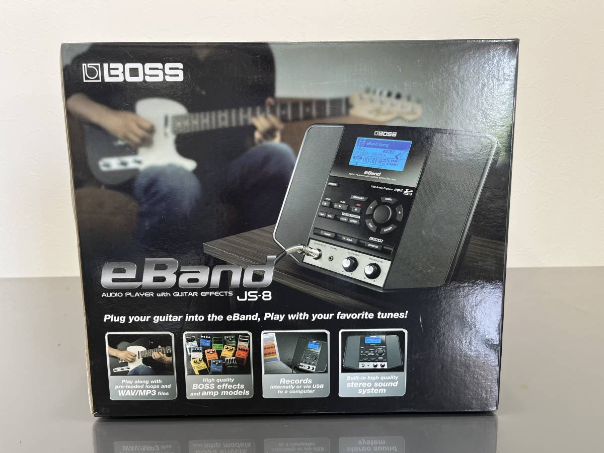 楽器、器材 BOSS eBand JS-8 オーディオプレーヤー ギター用マルチ