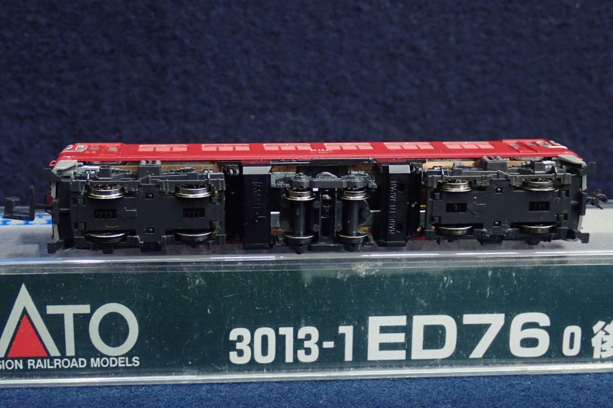 ▽鉄道模型105 KATO 3013-1 ED76 0 後期形 国鉄ED76形電気機関