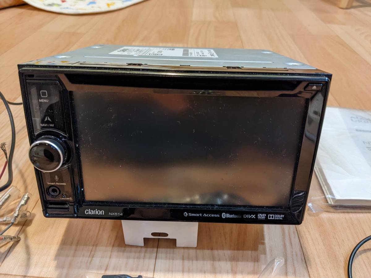 クラリオン 6.2型メモリーナビ NX514 Bluetooth/ワンセグTV/CD・DVD