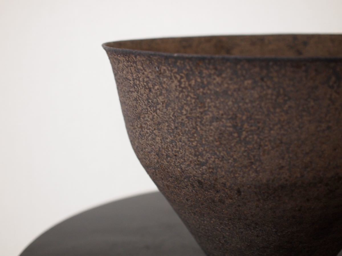 園芸用品 冨部咲喜子 陶器鉢 作家鉢 植木鉢 y鉢