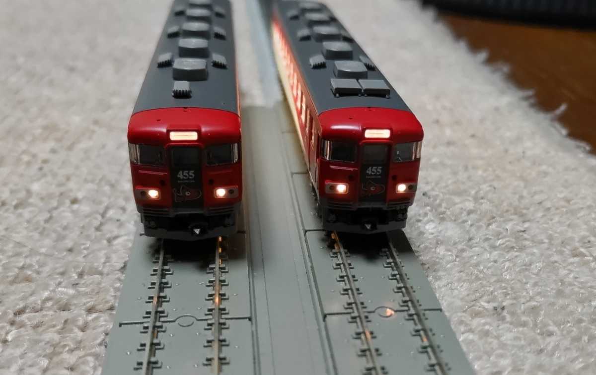 全車両室内灯付き TOMIX 92952 455系 磐越西線 あかべぇ 3両セット 