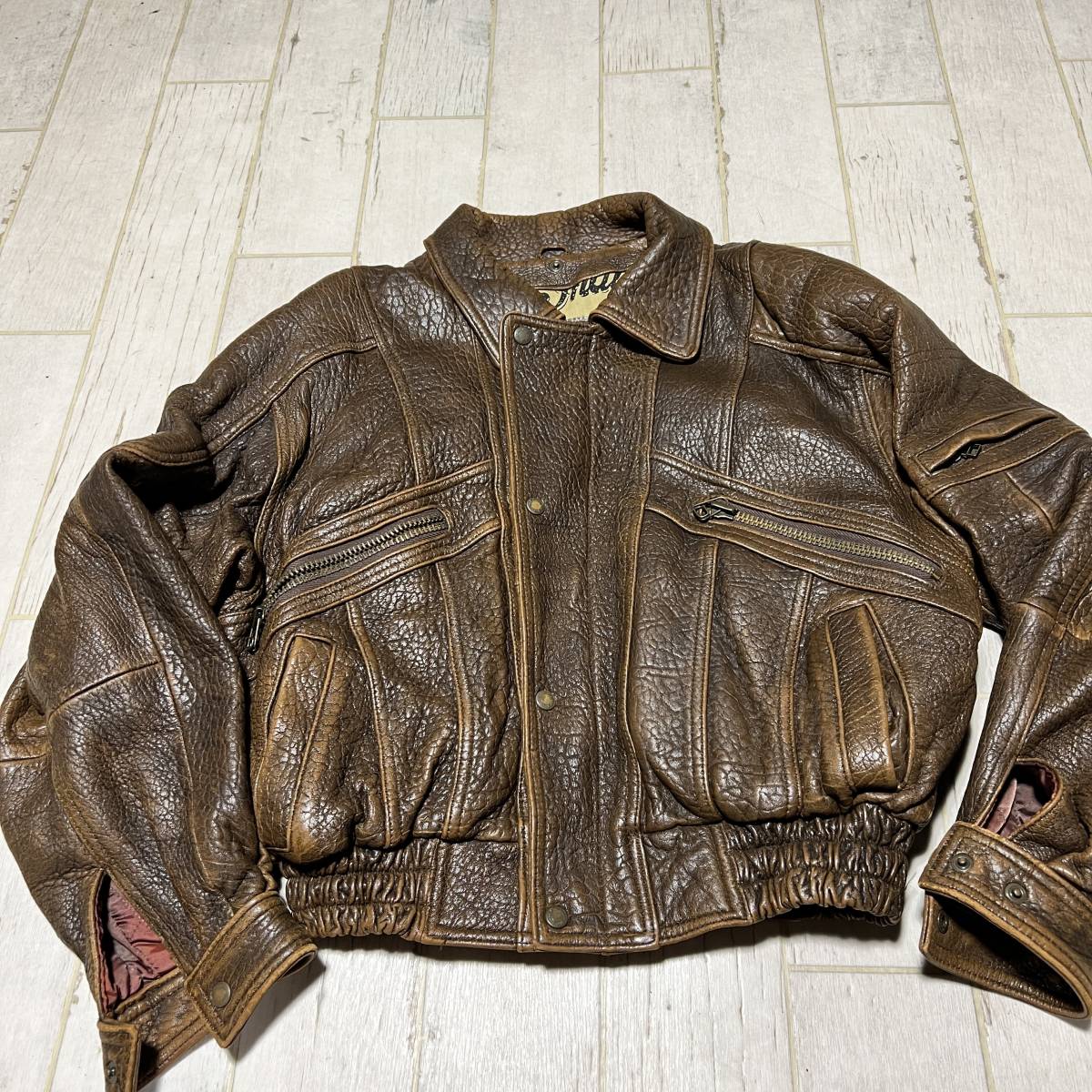 A-5 ○Wind Armor/ウインドアーマー サイズ M！羊革・リアルレザー JKT 