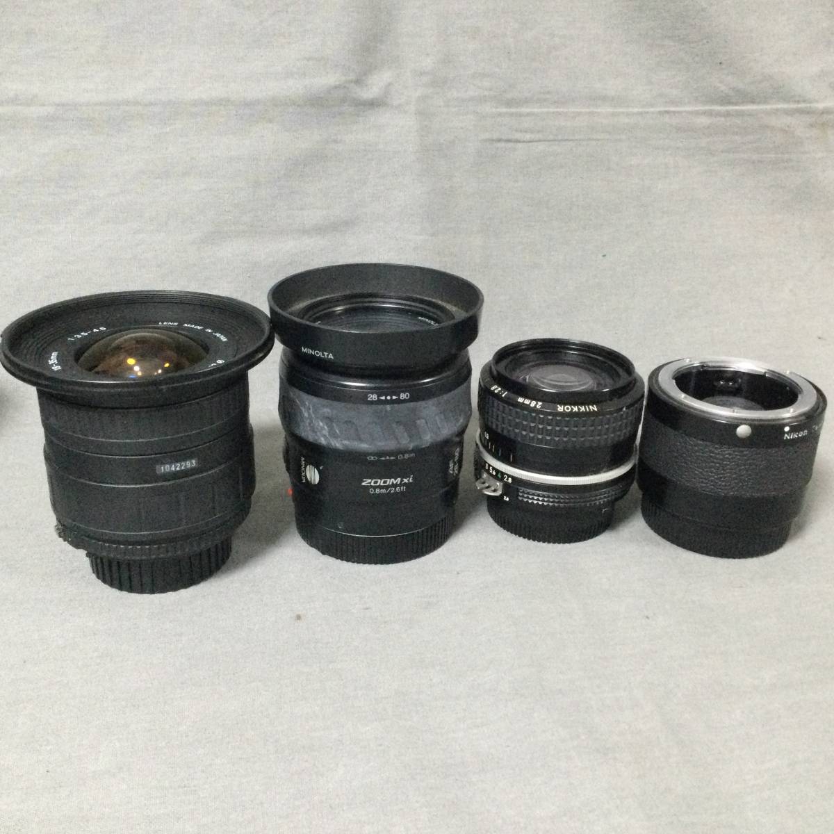 Lens Minolta Mount MD Adapter for Camera - Nikon MC to ⁄ Rokkor F