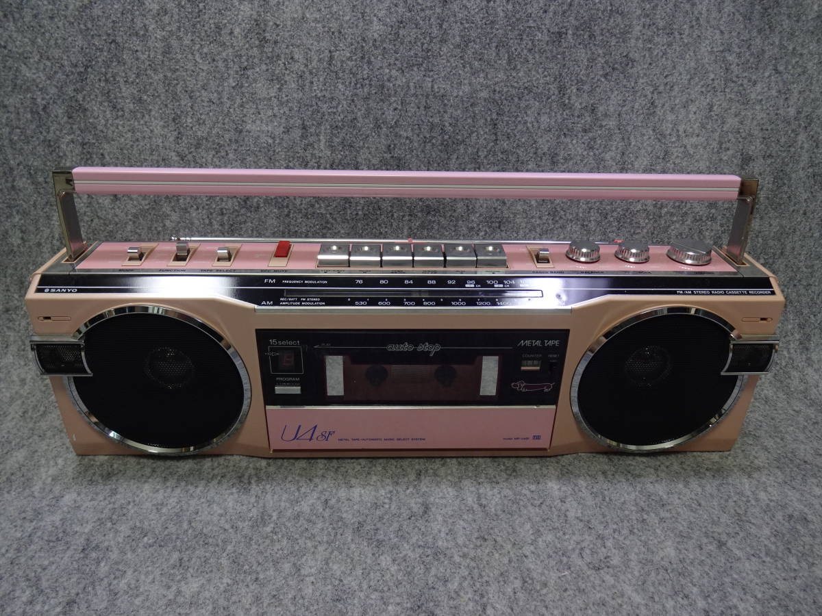 ラジカセ MR-U4SF SANYO サンヨー Yahoo!オークション 中古ジャンク