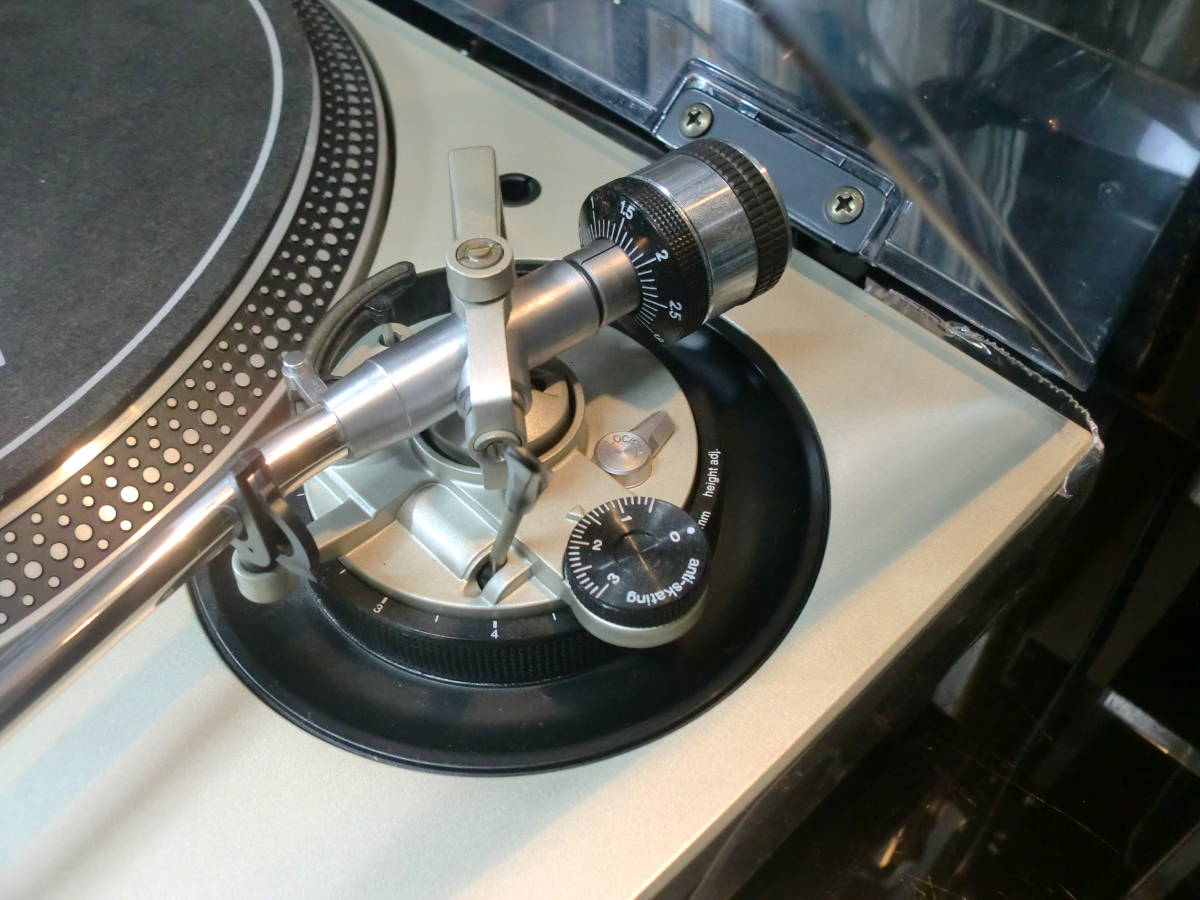 □ 即決 : Technics SL1200 MK3-D 極・美品 ☆Shure M44G 針 New
