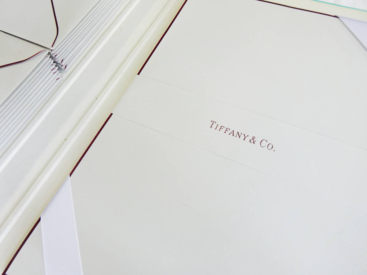 ◇ TIFFANY&Co. ティファニー レターセット 便箋 封筒/ 使用後は書類 