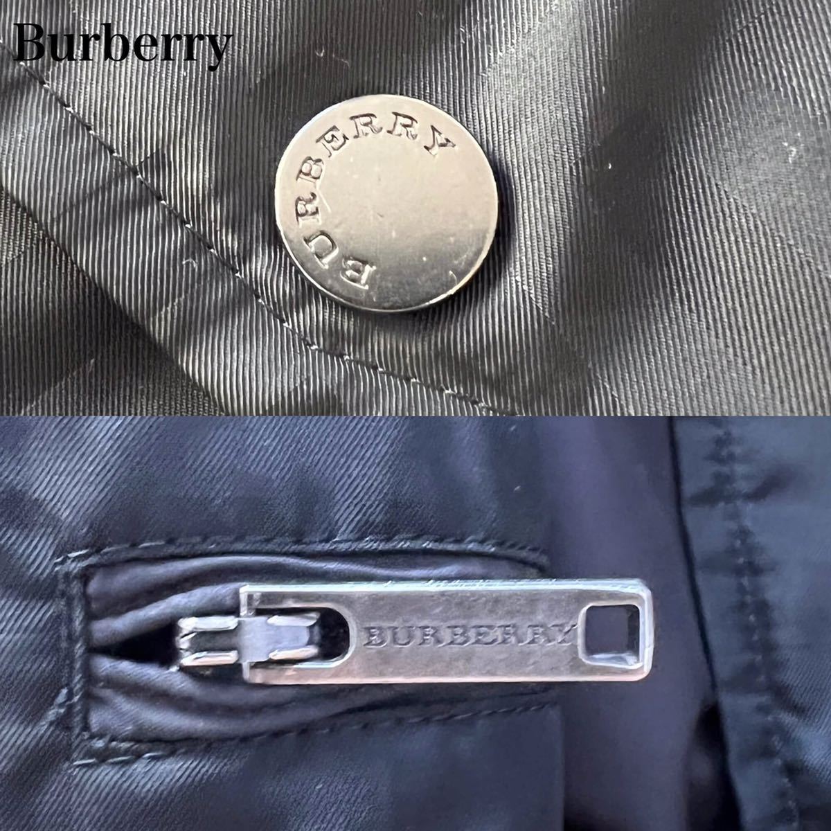 1円 ≪美品 希少L≫ バーバリーロンドン BURBERRY LONDON ラムレザー 