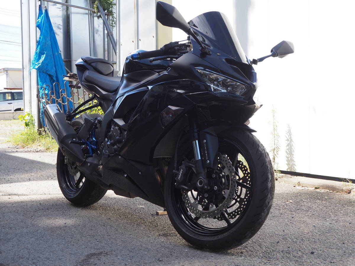 商品カタログ 埼玉新座】ZX-6R 2019年モデル！ 走行7040km！ カスタムパーツ多数