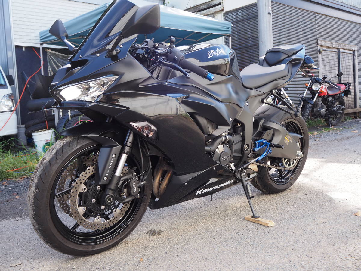 埼玉新座】ZX-6R 2019年モデル！ 走行7040km！ カスタムパーツ多数