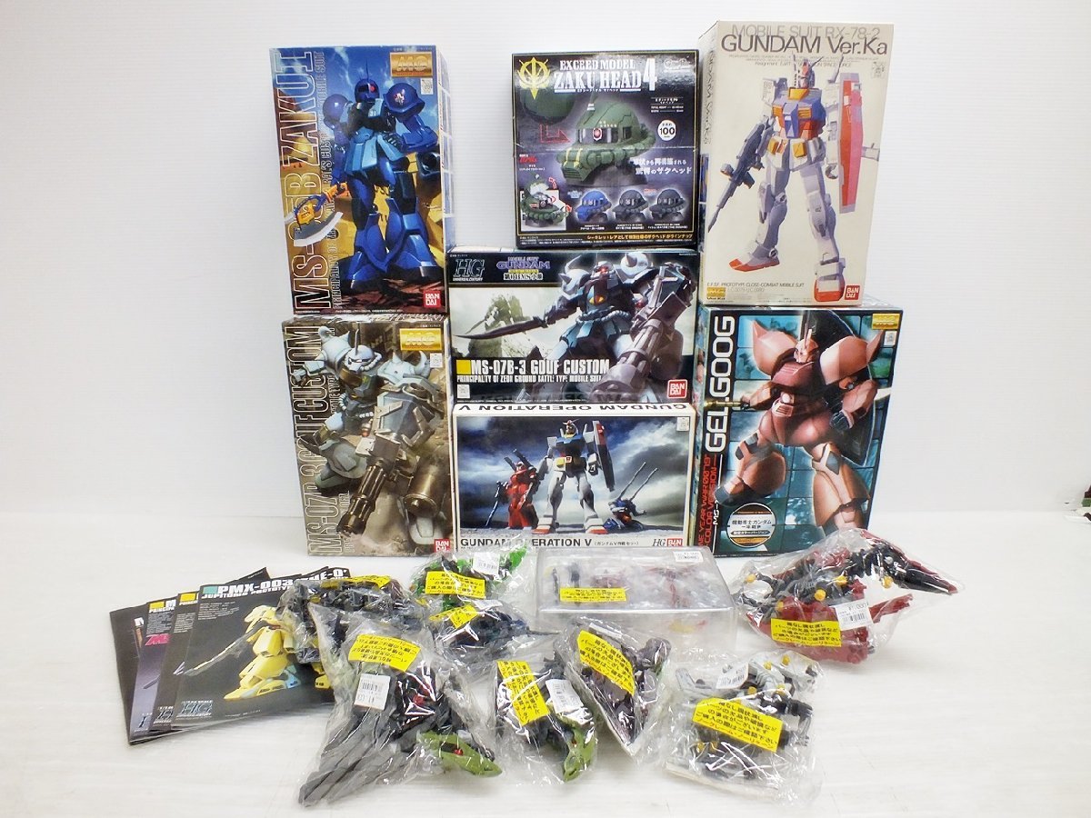 C-4-4] ガンプラ プラモデル まとめ売り ジャンク 機動戦士ガンダム 一