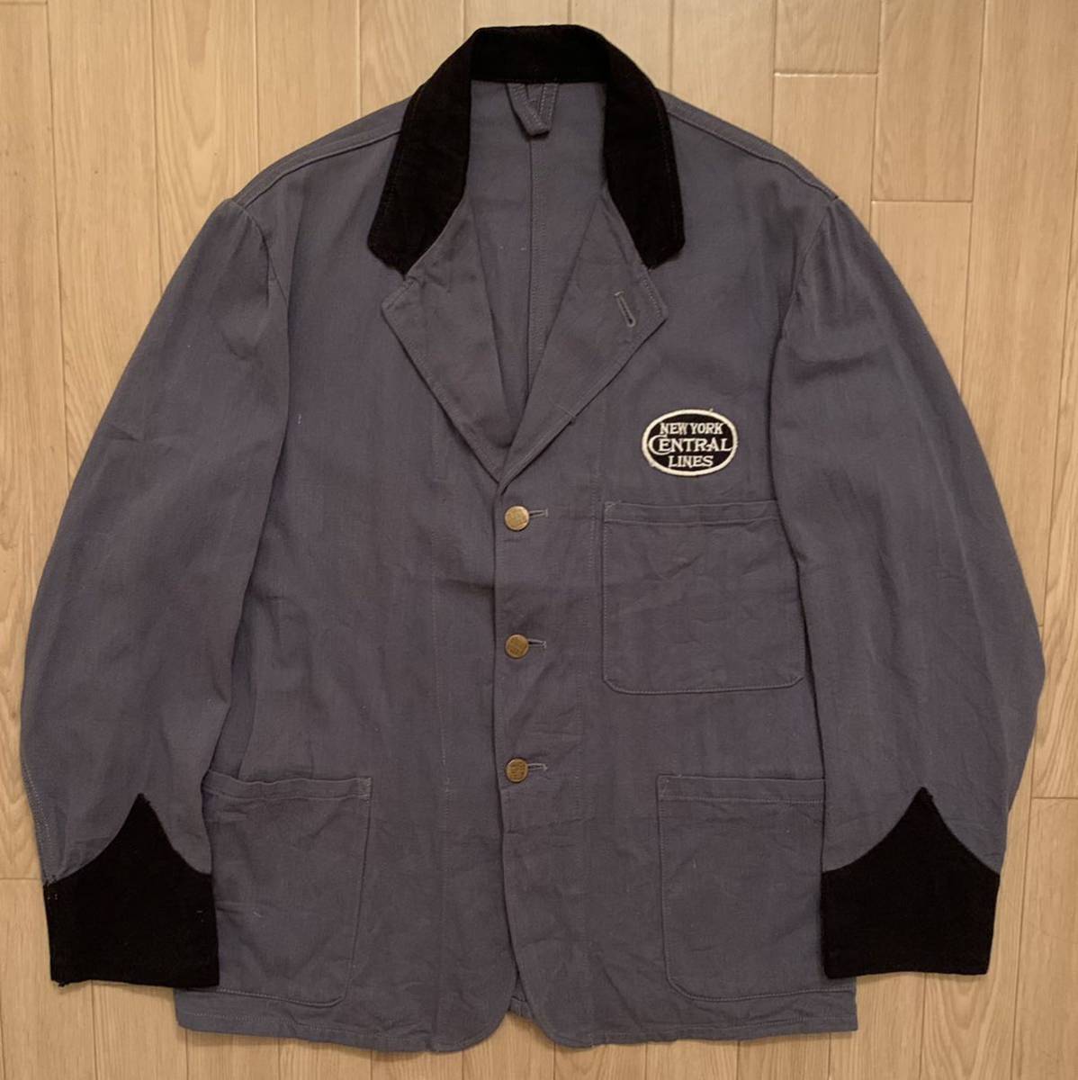 送料無料，豊富な チェンジボタン 〜40s FLINT HILL レイルロードカバーオール 検 30s 50s 60s デニム Levi&rsquo;s Lee payday 大戦 headlight(Mサイズ)｜売買されたオークション情報、yahooの商品情報をアーカイブ公開 - オーク Mサイズ
