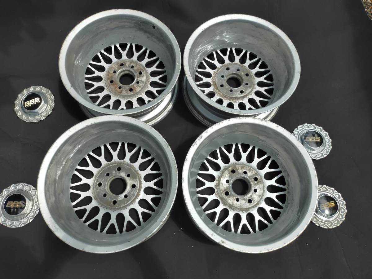 希少！BBS RG15インチ6.5J-ET38 PCD100-4H マルチ加工済 ロードスター 