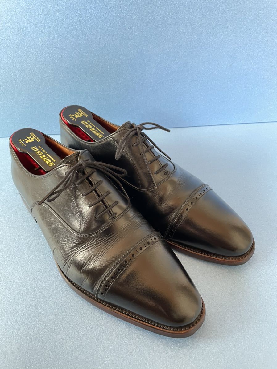 美品】SCOTCH GRAIN スコッチグレイン BROADEN II 248BL 25.5cm 3E 
