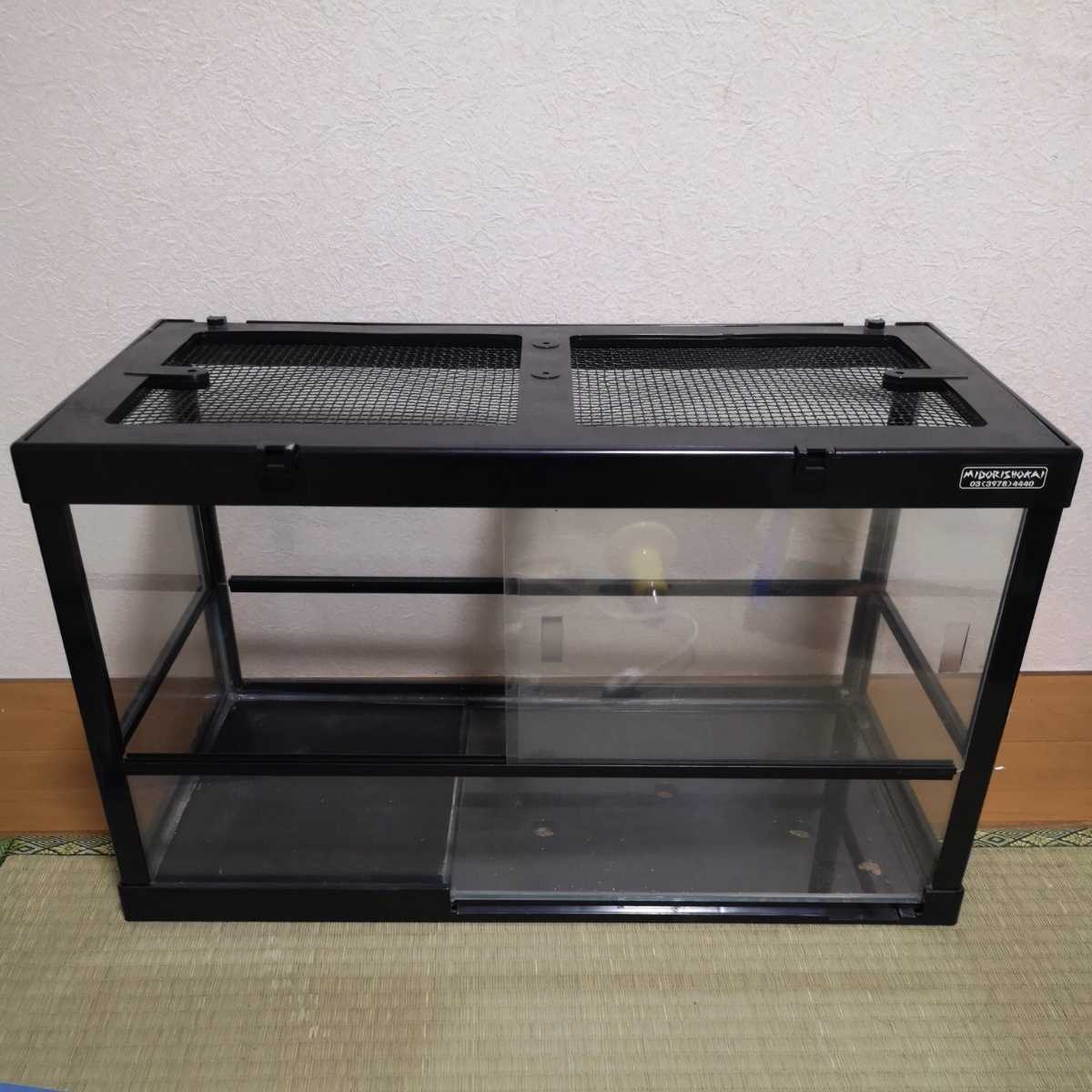 爬虫類・ハムスターケージ みどり商会ケースバイケース（ヒーター付