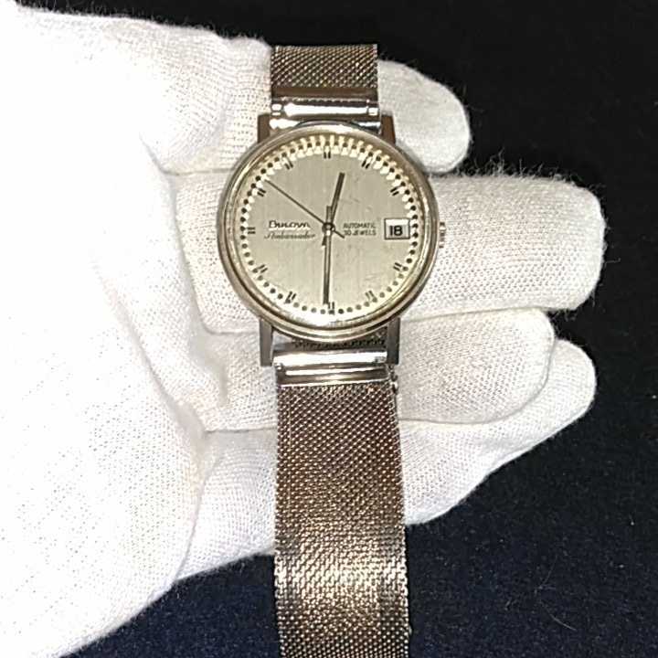 04-111 BULOVA ブローバ Ambassador アンバサダー 30石 3針 メンズ 