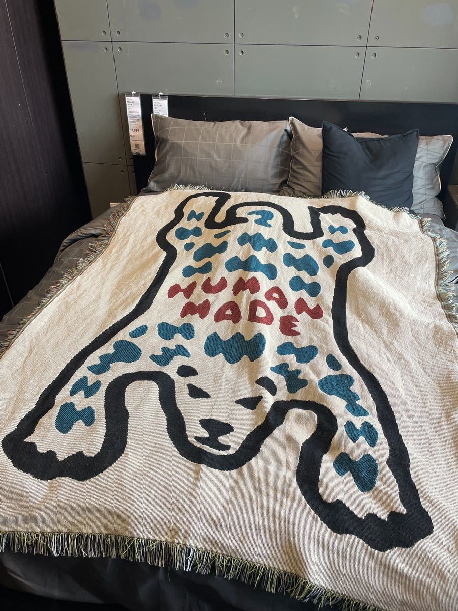 ヒューマンメイド HUMAN MADE シロクマ柄 ラグマット カーペット