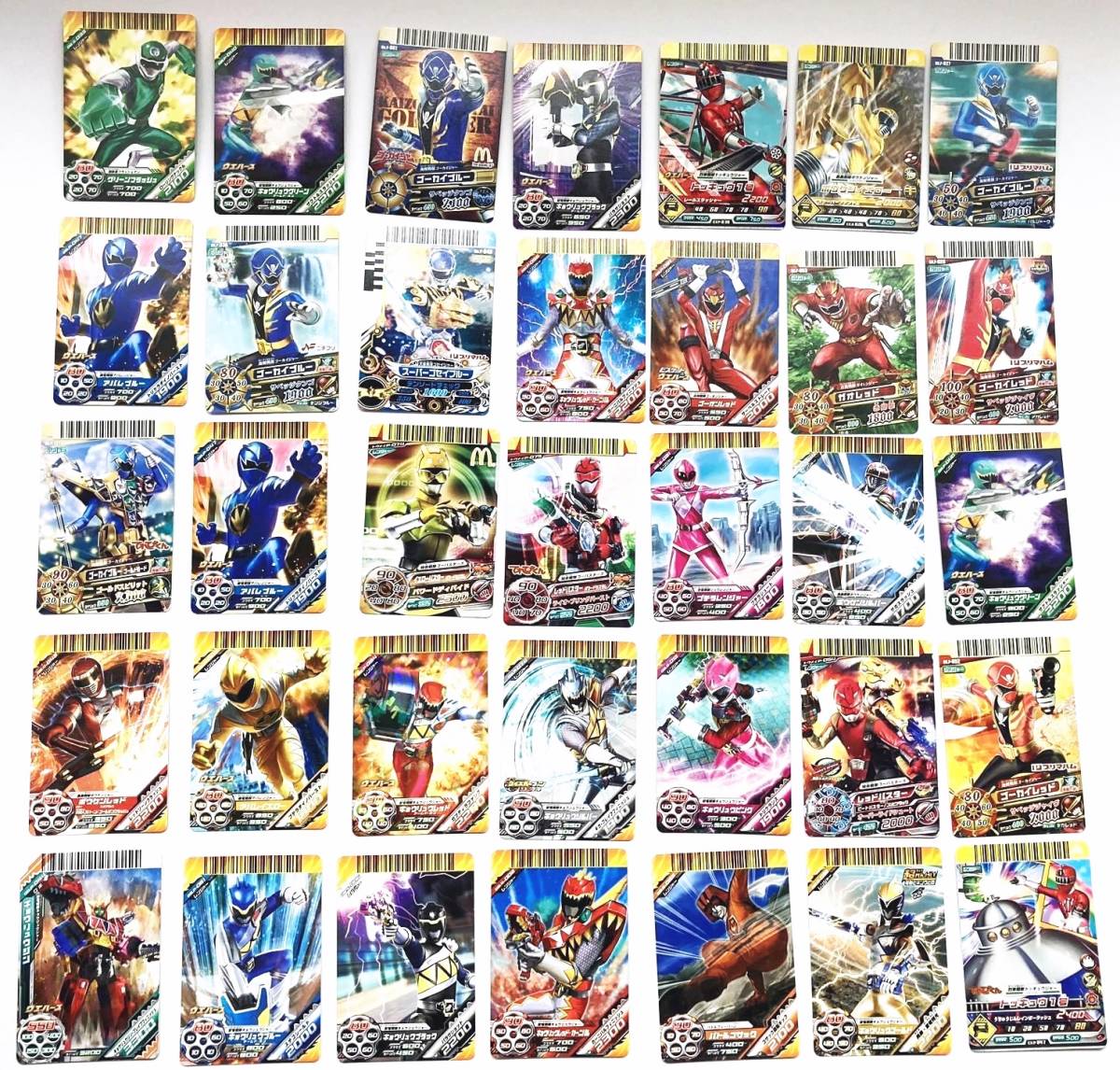 スーパー戦隊バトル ダイスオーDX トレーディングカード キラカード 中古 スーパー戦隊バトル ダイスオー トレーディングカード 300枚