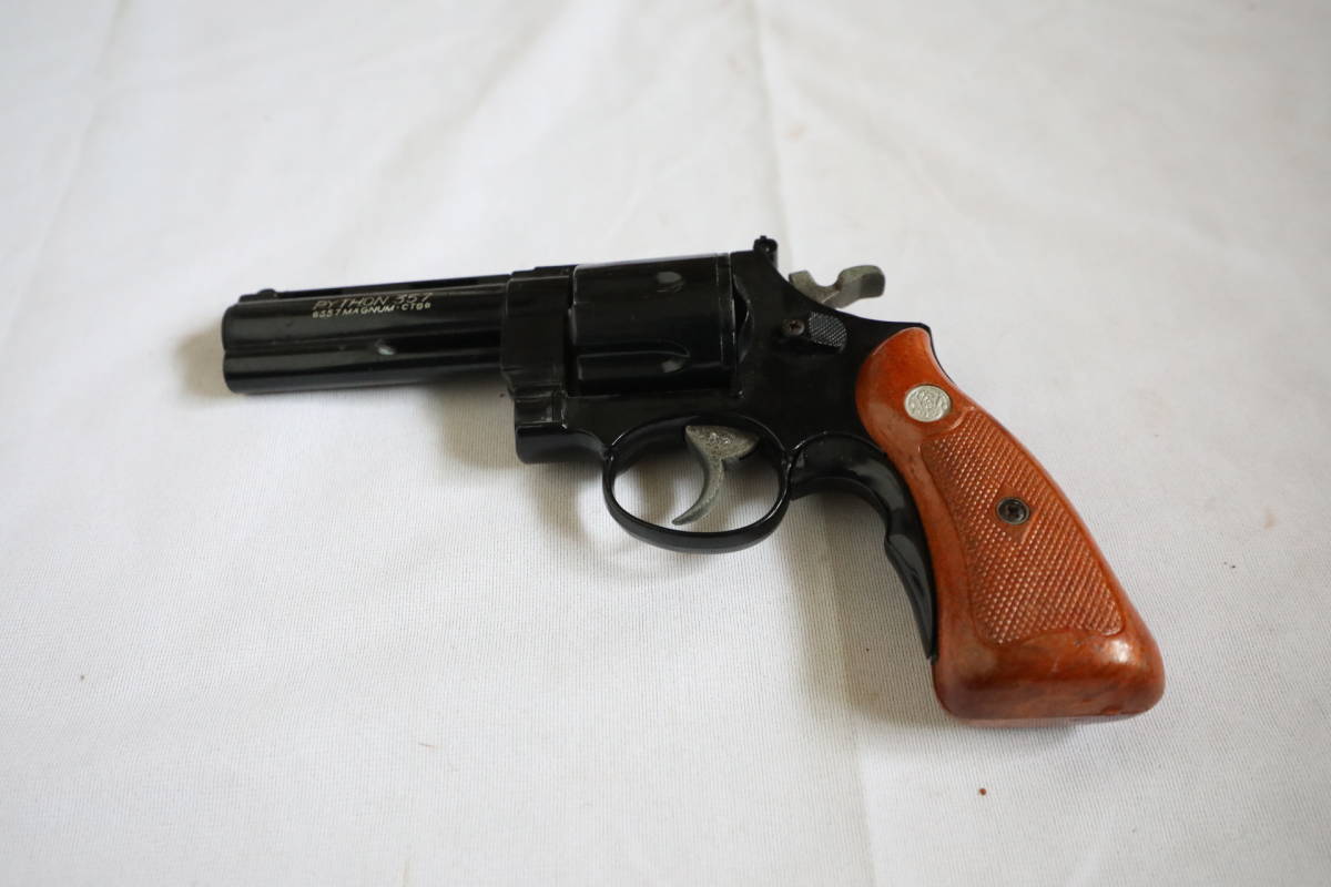 ☆現状品☆ PYTHON 357 MAGNUM CTG パイソン マグナム 回転式拳銃 日本 