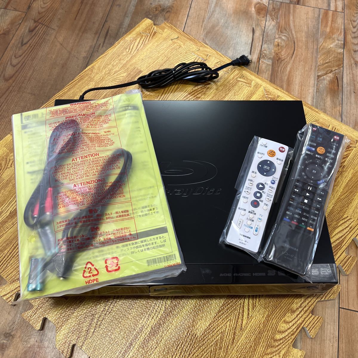 TOSHIBA REGZA ブルーレイディスクレコーダーRD-BR610