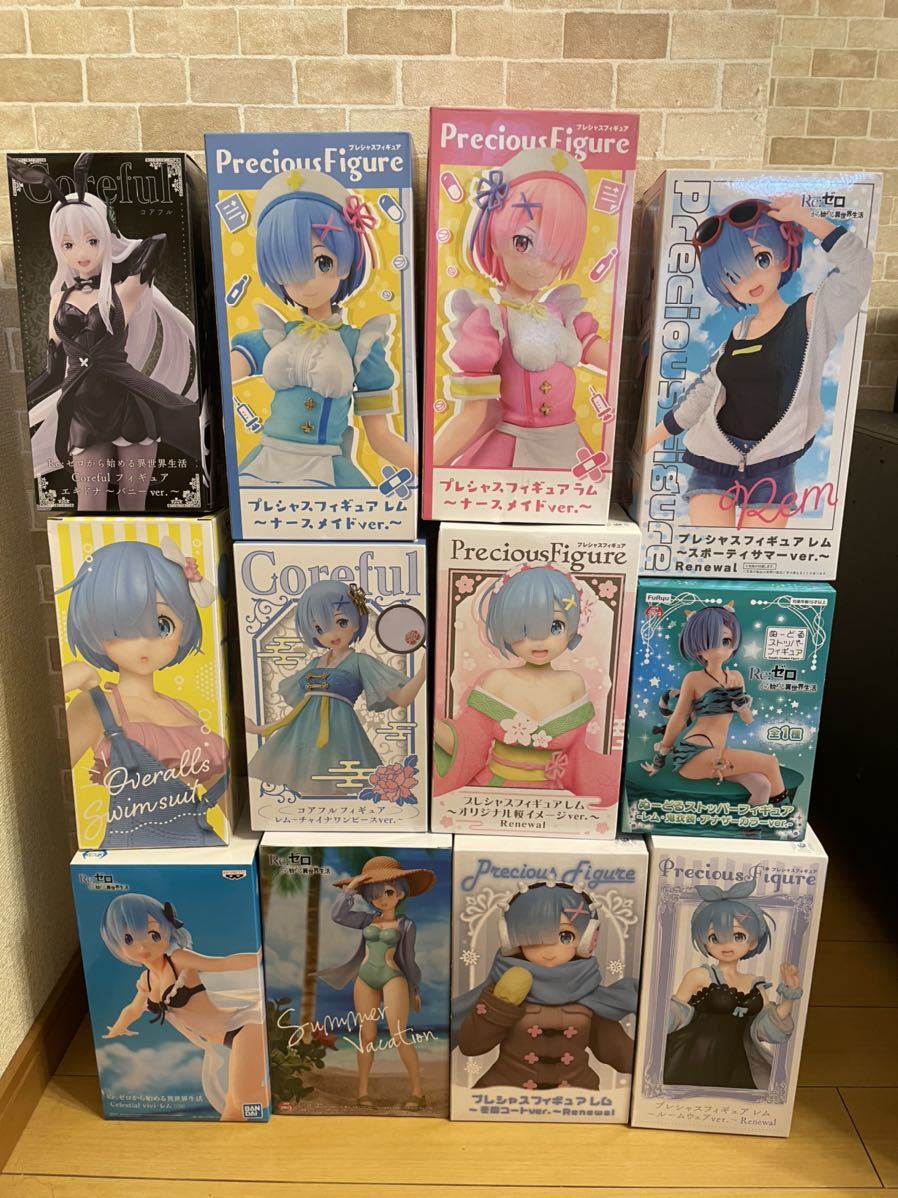 限定セール，品質保証 リゼロフィギュア 12体セット まとめ売り(その他)｜売買されたオークション情報、yahooの商品情報をアーカイブ公開 - オークファン その他