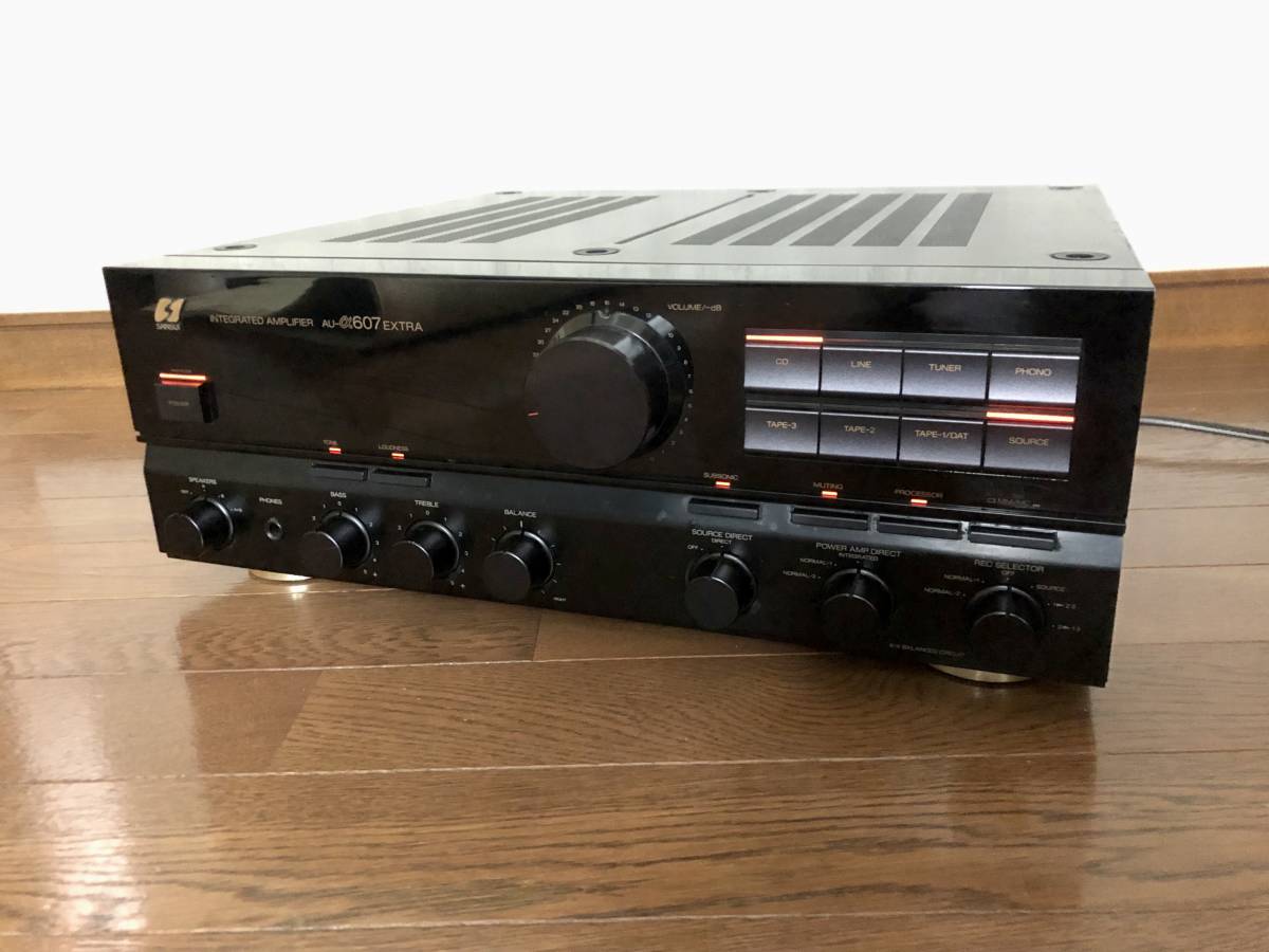 SANSUI プリメインアンプ AU-α607 EXTRA ジャンク品