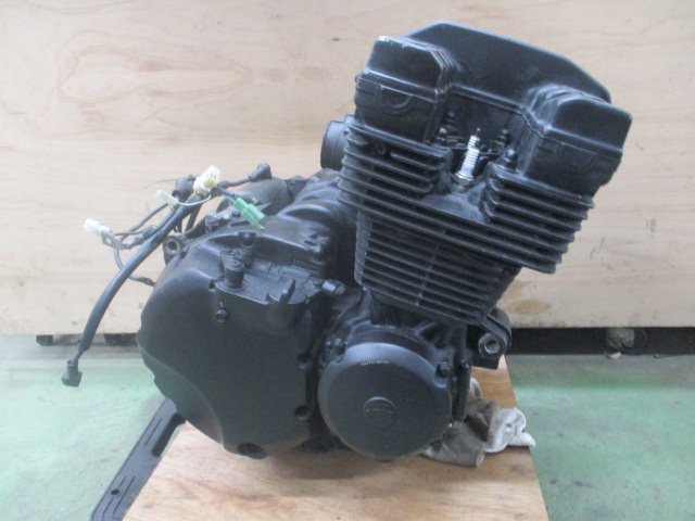 A4I04 XJR400 エンジン クランキングOK 4HM Y A4I04 XJR400 エンジン