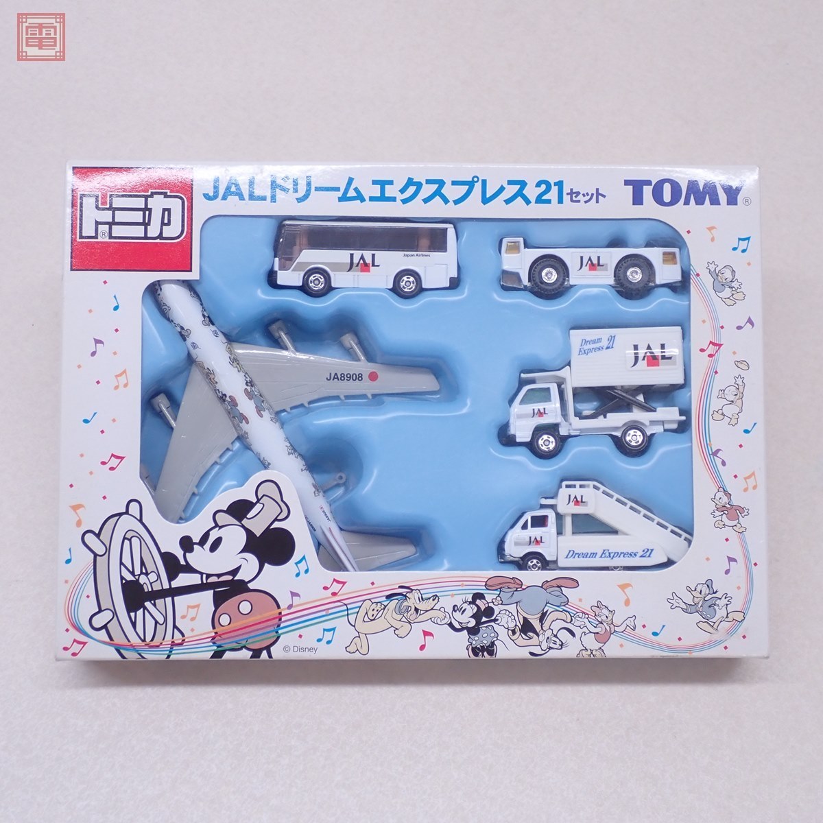美品】TOMY トミカ JALドリームエクスプレス21セット ディズニー TOMY