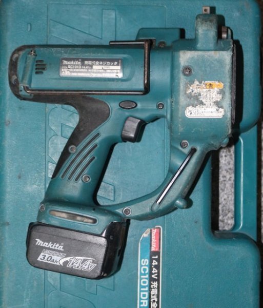 中古充電式全ねじカッター SC101DRF(3.0Ah SC101DRF コードレス 中古充電式全ねじカッター SC101DRF(3.0Ah SC101DRF コードレス